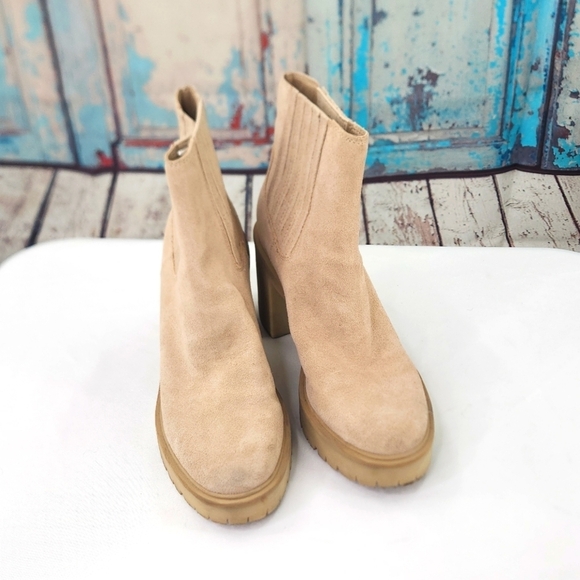 Dolce Vita Caster H2O Waterproof Suede Bootie - Picture 2 of 7